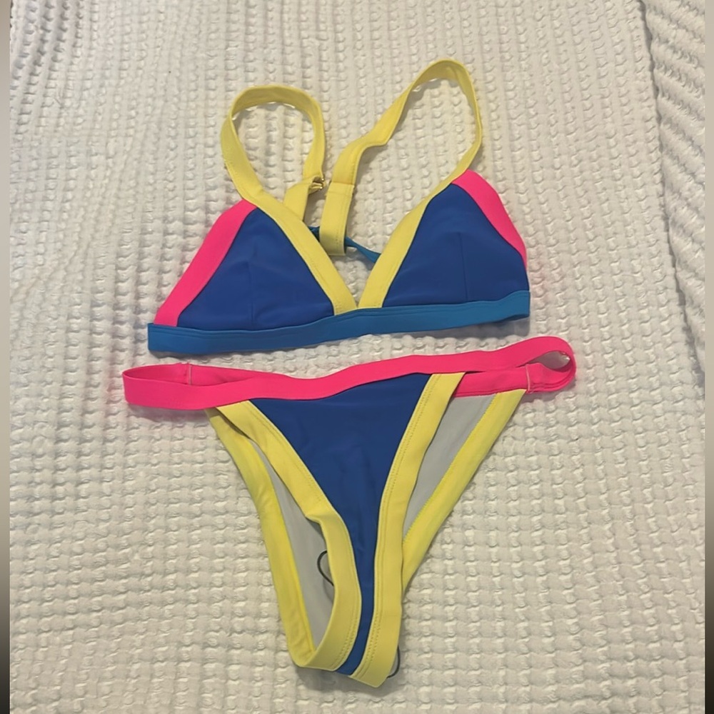 Shein Women’s Colorful Bikini Set Size Small